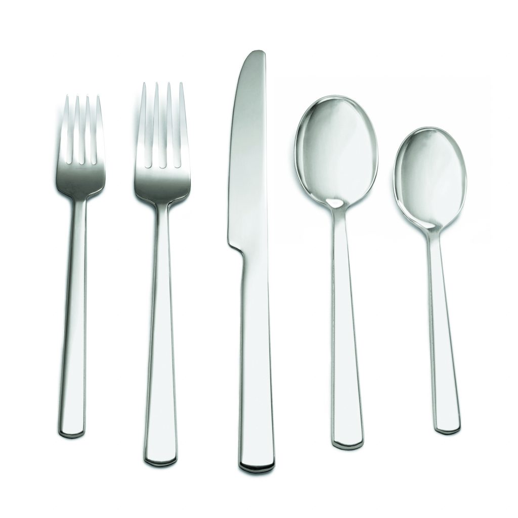 Hanover 5Piece Flatware Setting Matterns Floral